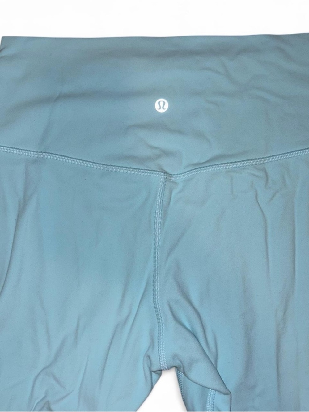 lululemon athletica Reflective Logo Top in Light Teal